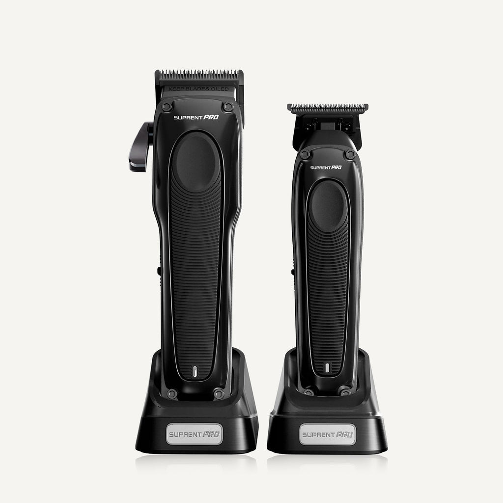 The Black Onyx Clipper and Trimmer Set-Supplier-specific