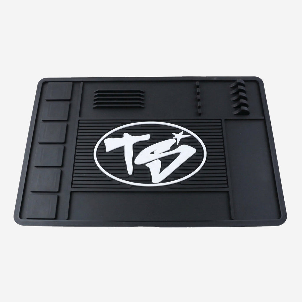 TRUE SOCIETY LOGO Magnetic Barber Mat